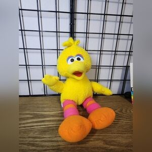 Sesame Street Big Bird 1998 Plush Made By Tyco